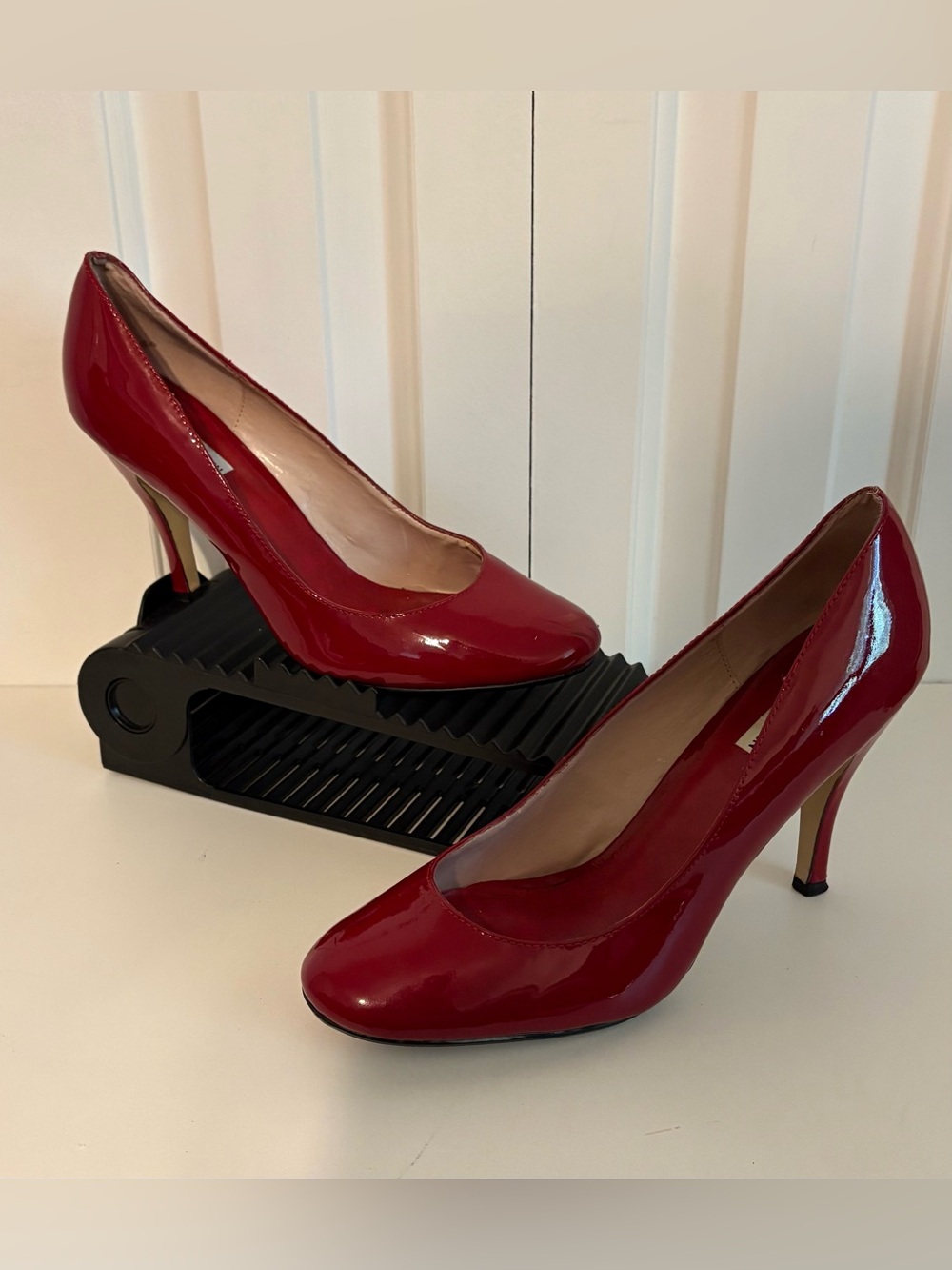 STEVE MADDEN Elegant Women's Red Patent High Heel Pumps